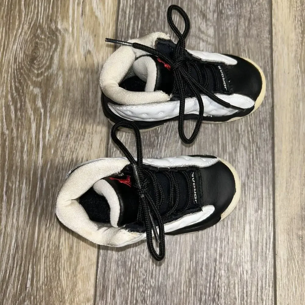 Nike Jordan XIII 13 He Got Game Air Vintage 1997 White Black Youth US Size 5C